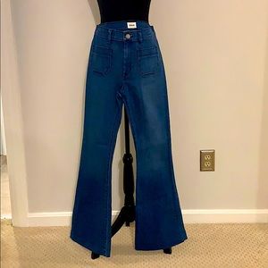 Hudson High Rise Bell Bottom Jeans